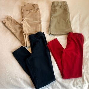 Lot of 4 School Uniform bottoms Girls 8/10/12